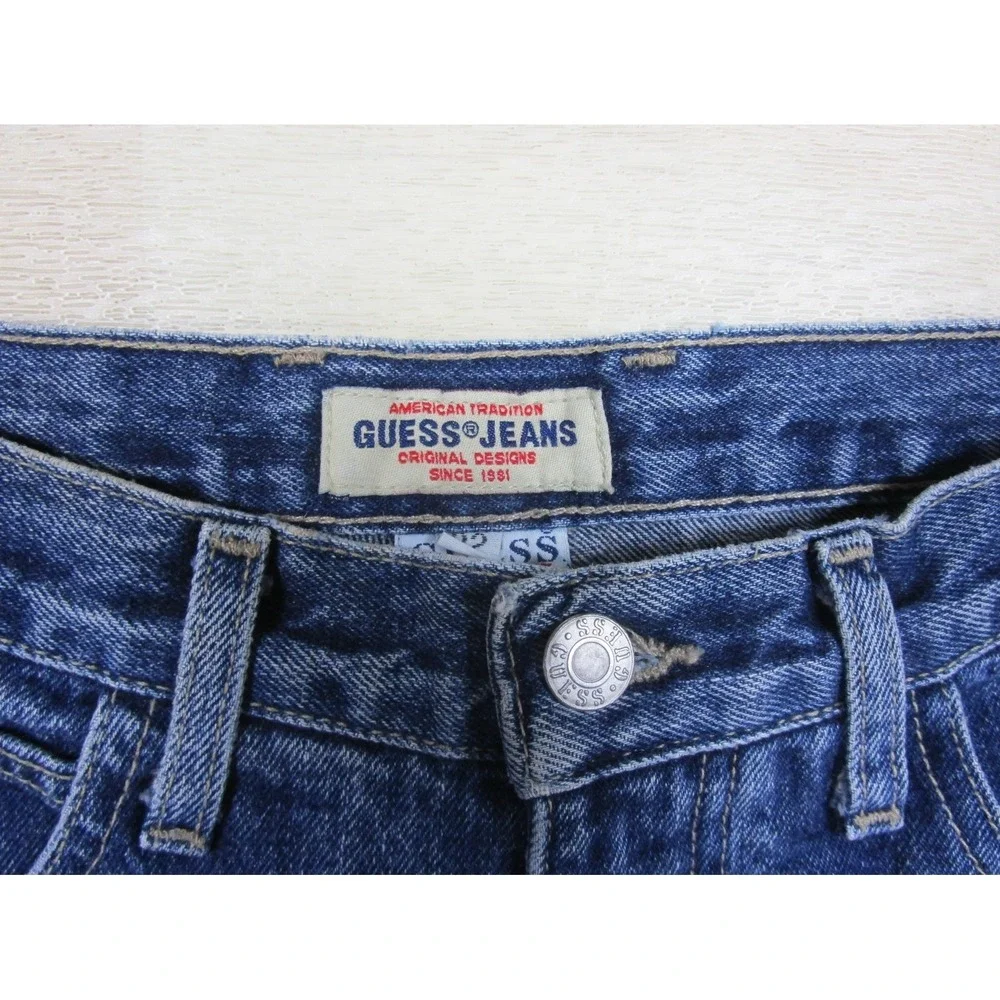 Vintage 90s Guess Georges Marciano Jeans Womens (30x27) High Rise Tapered‎ USA